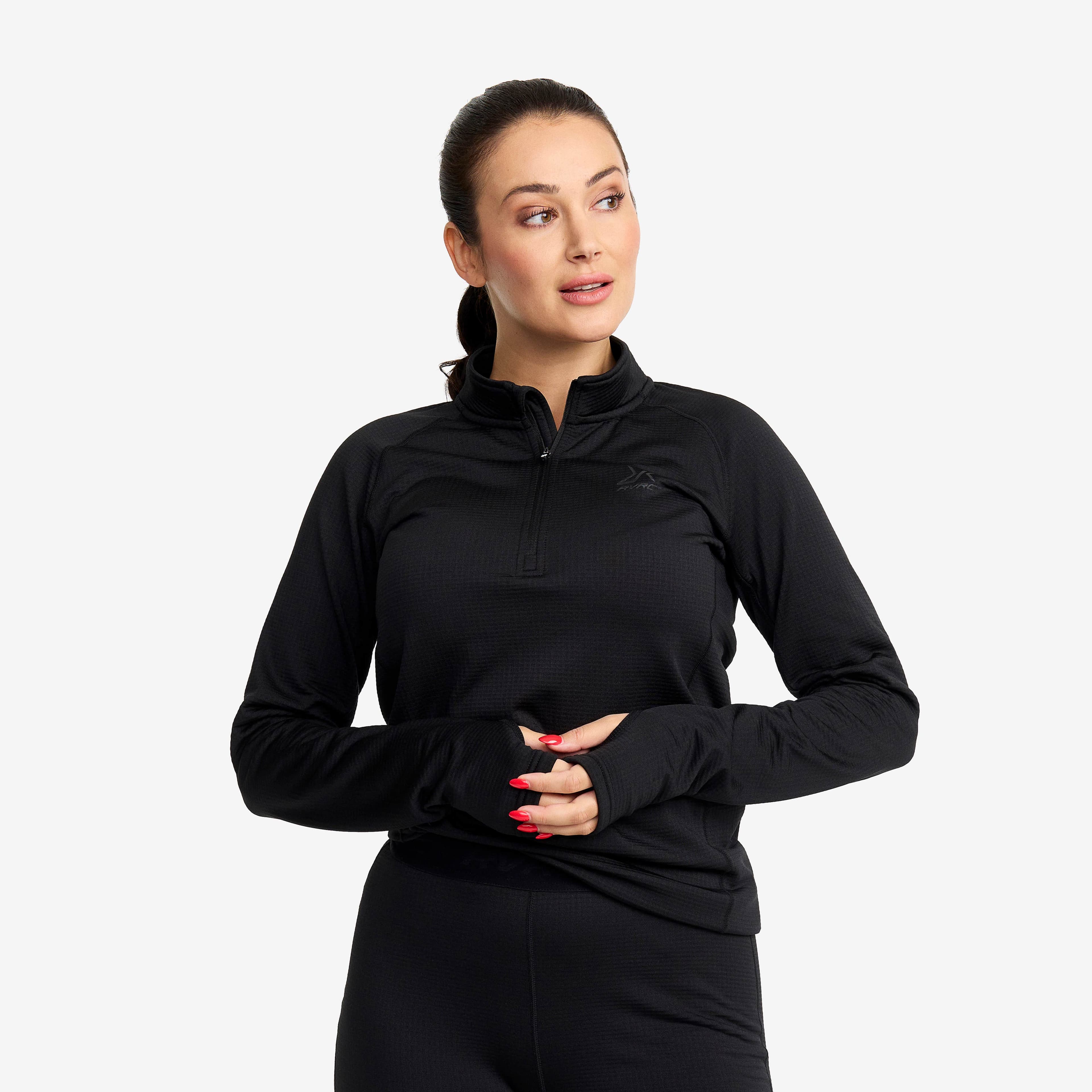 Waffle Half-zip Baselayer Top