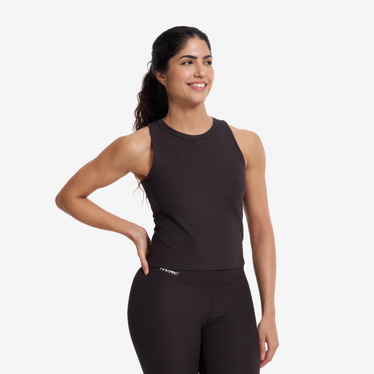 Shape Ribbed Tank Top