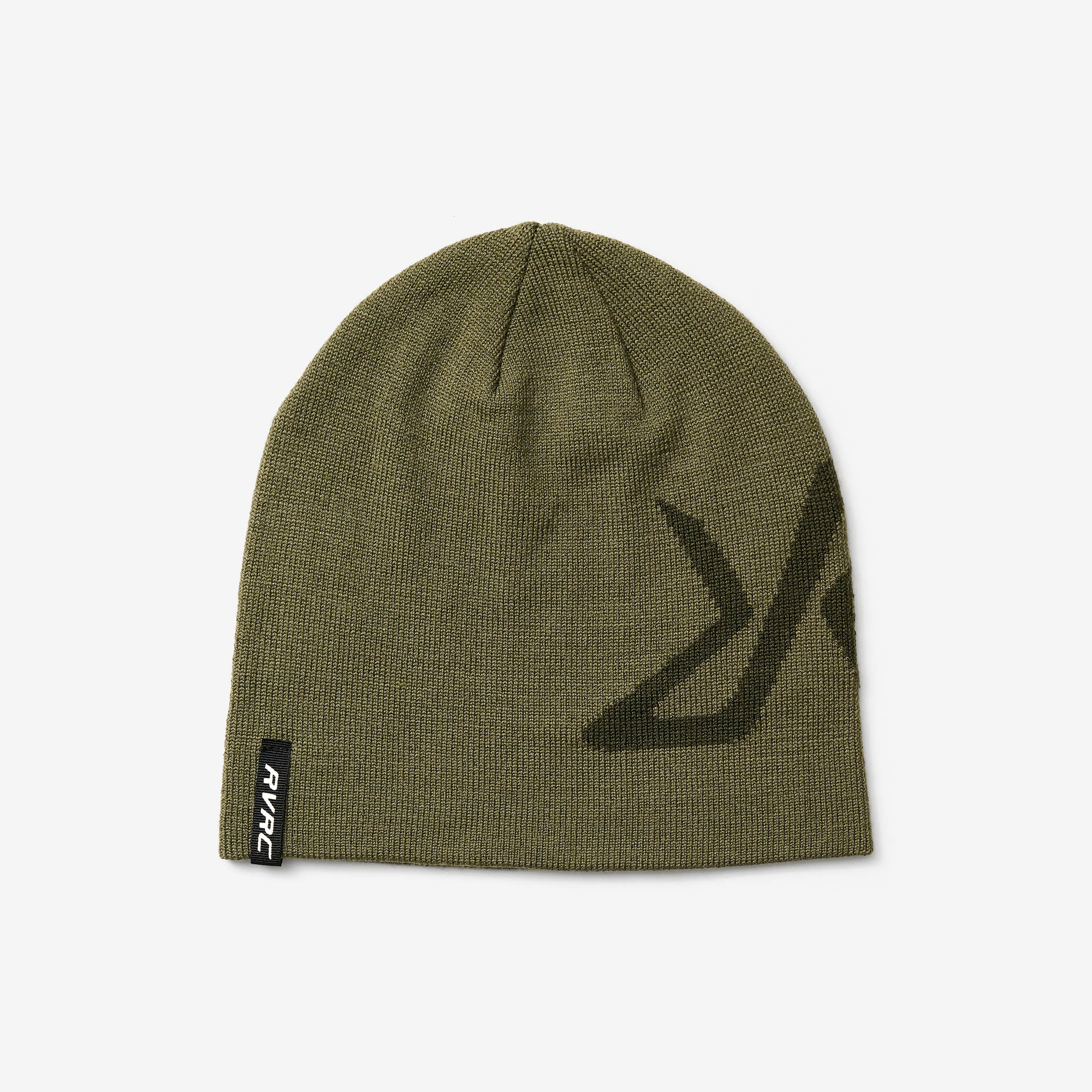 Merino Knitted Logo Beanie