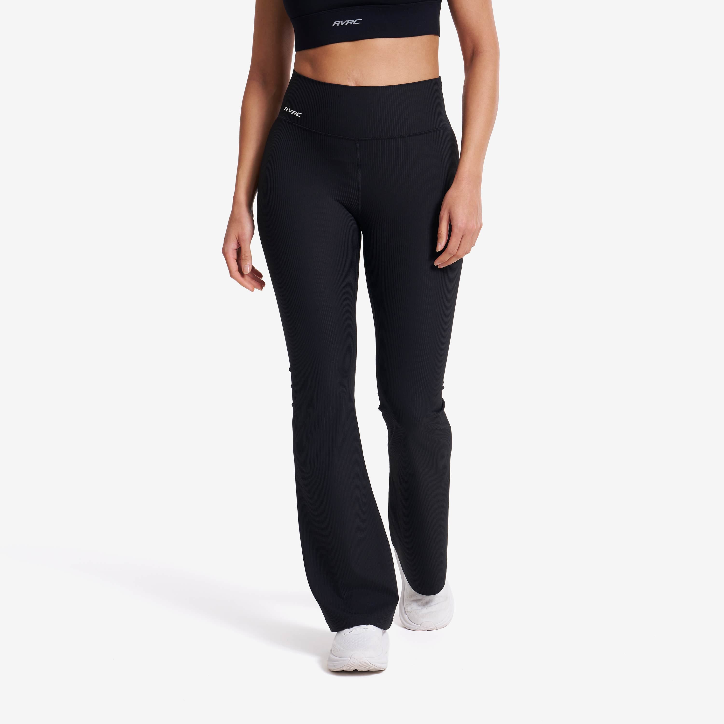Shape Ribbed Flare Leggings