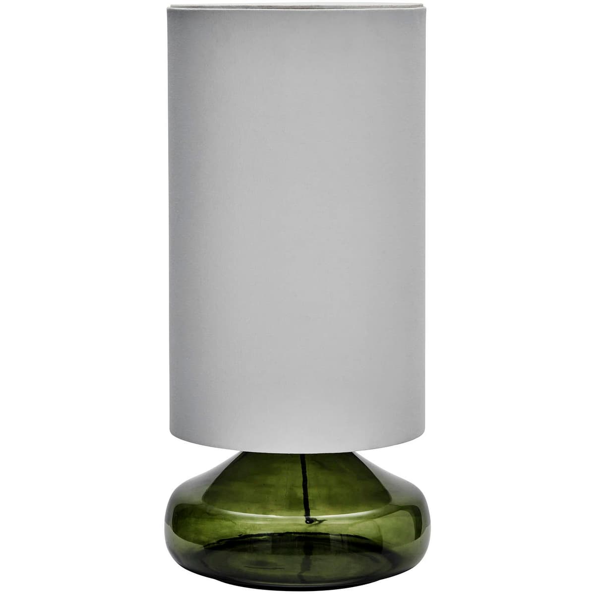 Matte Table Lamp, White/Green