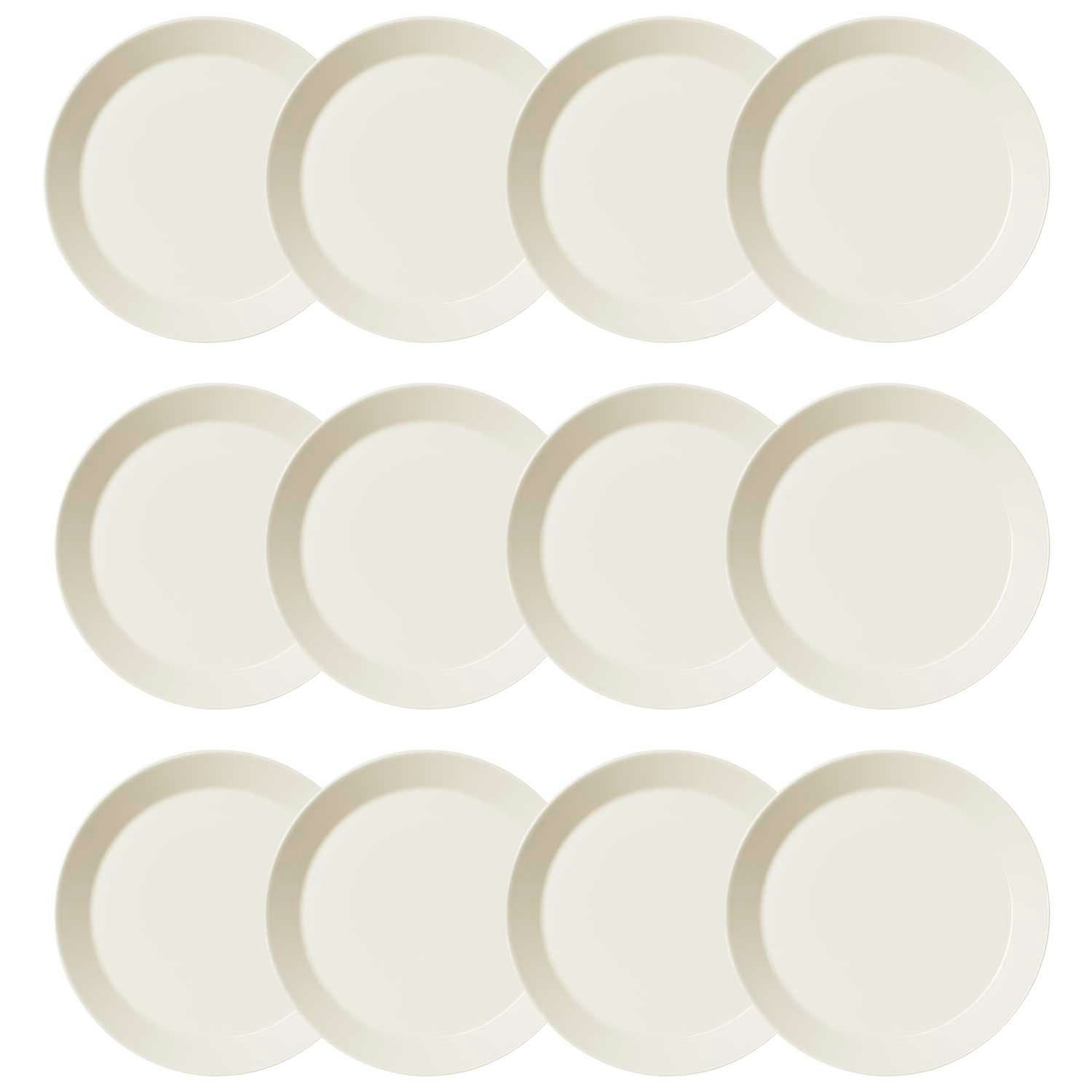 Teema Tallerken 26 cm Hvit, 12-pk
