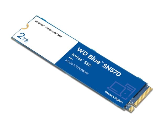 WD Blue 2TB SN570 NVMe SSD