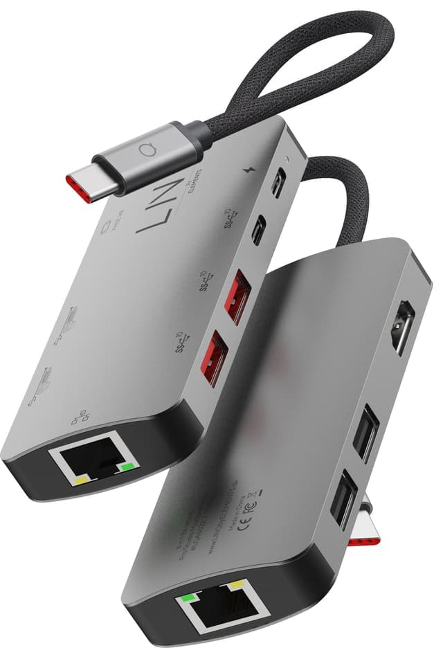 LinQ 8-i-1 8K Pro USB-C hub