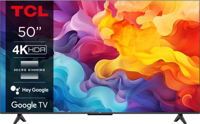 TCL 50" P655 4K LCD TV (2024)