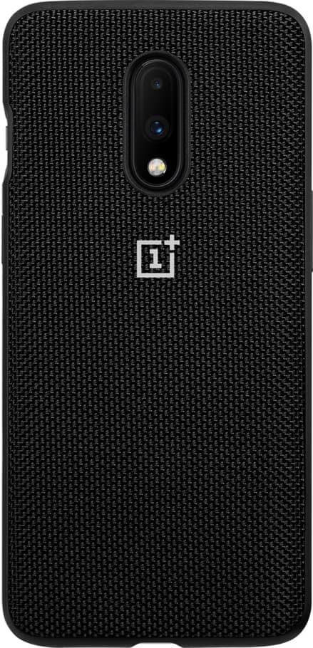 OnePlus 7 nylondeksel (sort)