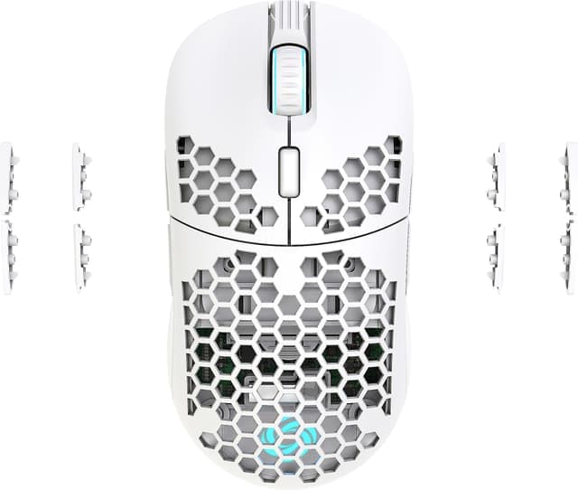 NOS M750W gamingmus (hvit)