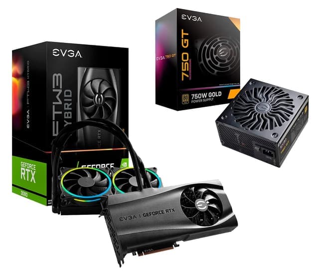 RTX 3080 FTW3 10GB + 750WG BU