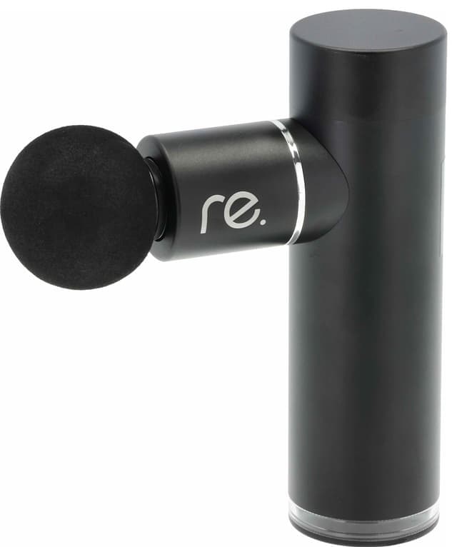 re. Mini massasjepistol (sort)