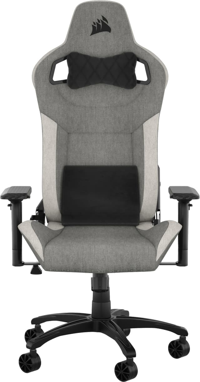 Corsair T3 RUSH - gaming chair - fabric - charcoal grey Gamingstol - Stoff - Opptil 120 kg
