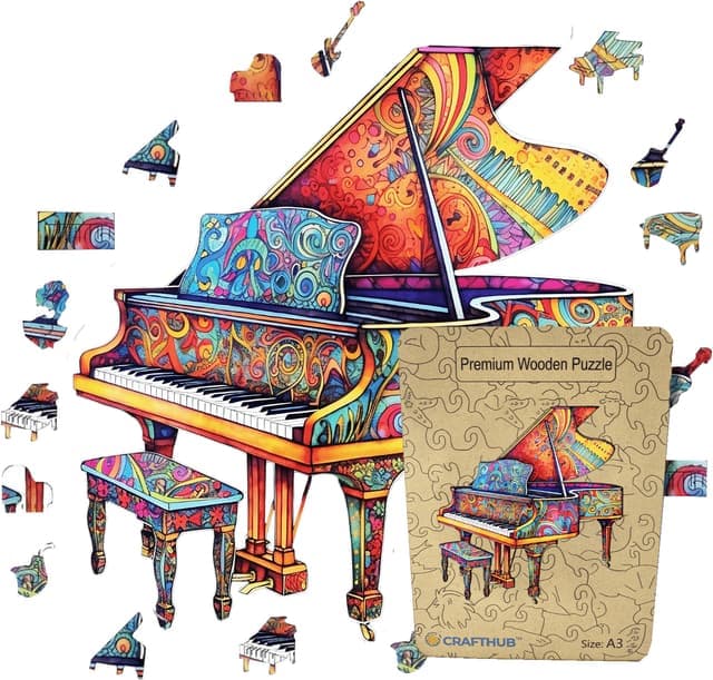 Crafthub Piano puslespill