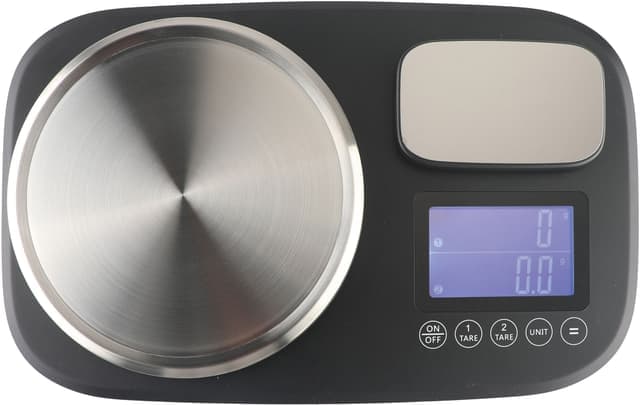 Glöd kjøkkenvekt (sort)