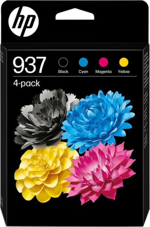 HP 937 blekkpatron (4-pakning)