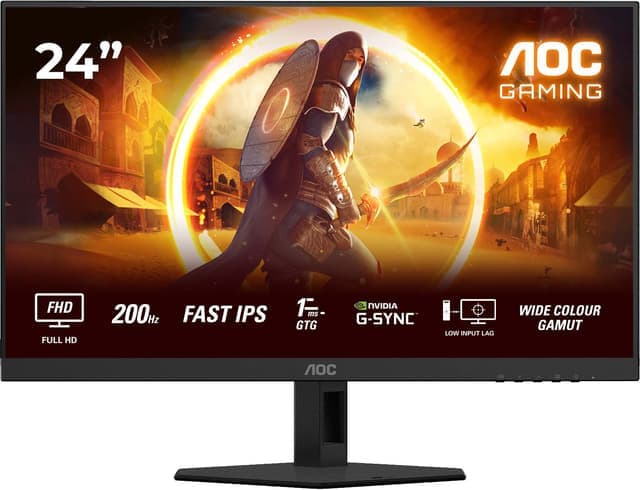 AOC 24G4HRE 24/FHD/IPS/200Hz/1ms