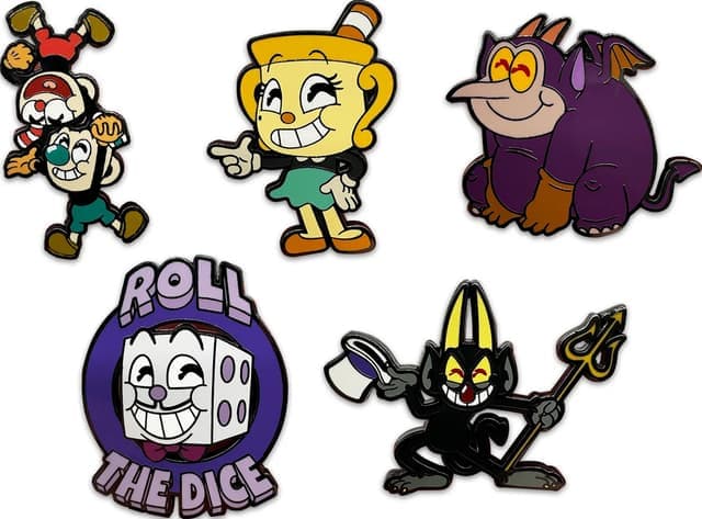 YouTooz Cuphead pin-sett