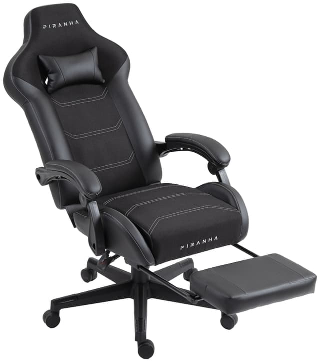 Piranha ZLP gamingstol (sort)