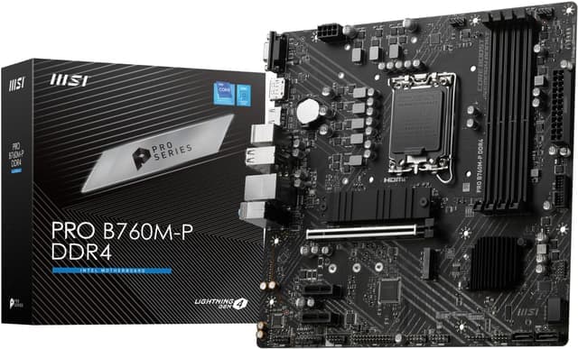 MSI PRO B760M-P DDR4 hovedkort