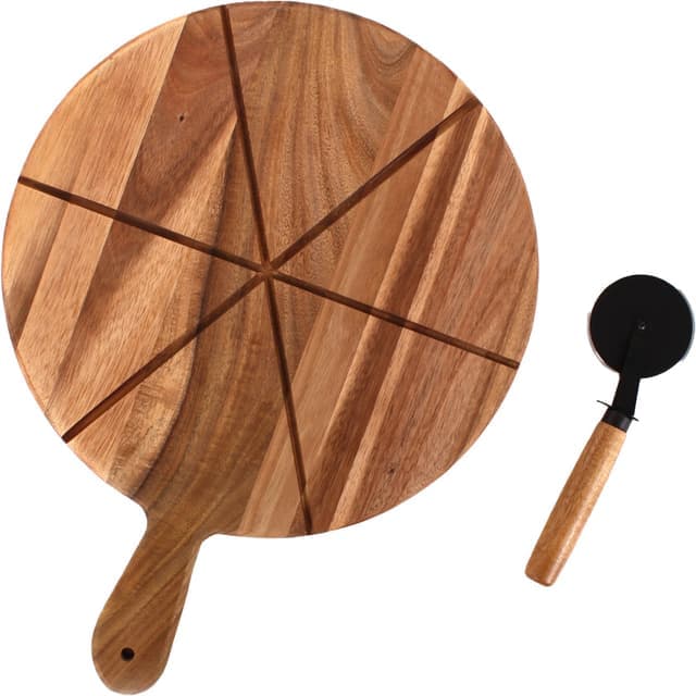 A Home pizzasett A100041 (brun)