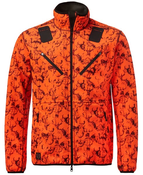 Mist Windblocker Reversible Jacket Men High Vis Orange Deer