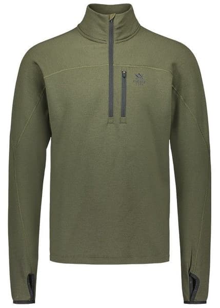 M's Merino Mid Layer Half-Zip Top Hunting Green