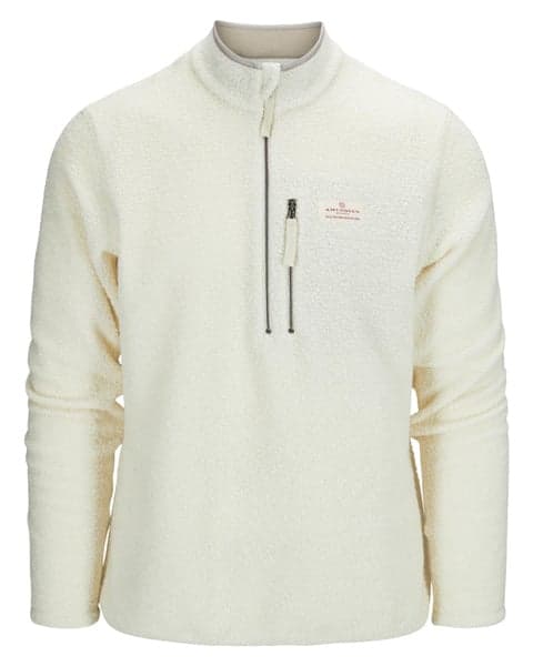 Hut Half Zip Mens Oatmeal