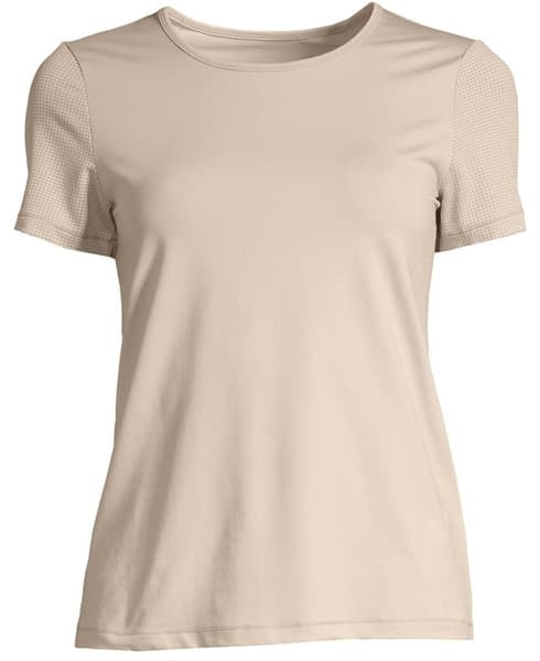 Essential Mesh Detail Tee Light Sand