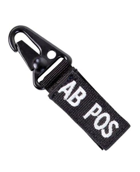 Key Chain 4-Pack B+ Svart