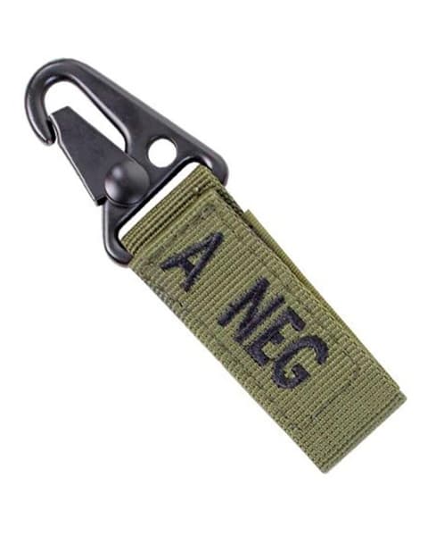 Key Chain 4-Pack Olivengrønn