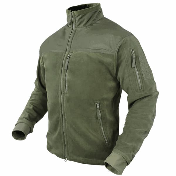 Alpha Fleece Jacket Black