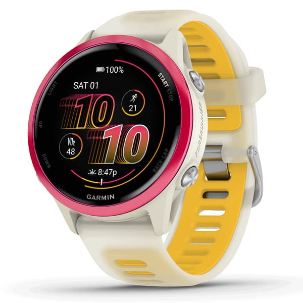 Forerunner 570 - 42mm Bone/Raspberry/Mango