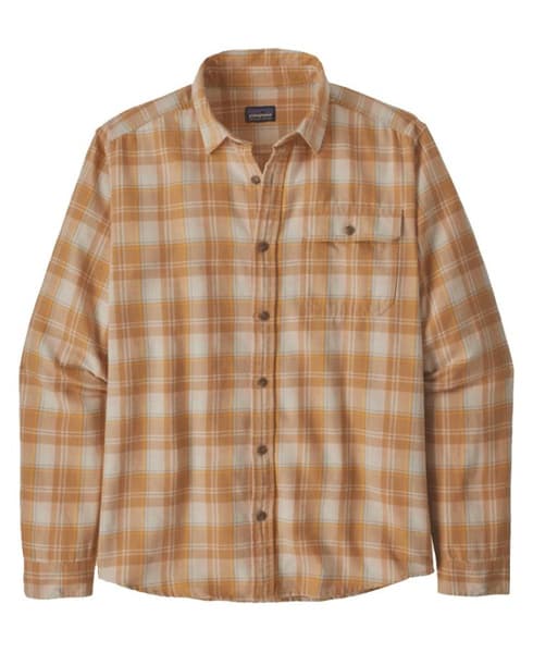 M's L/S Cotton in Conversion LW Fjord Flannel Libbey: Dark Camel