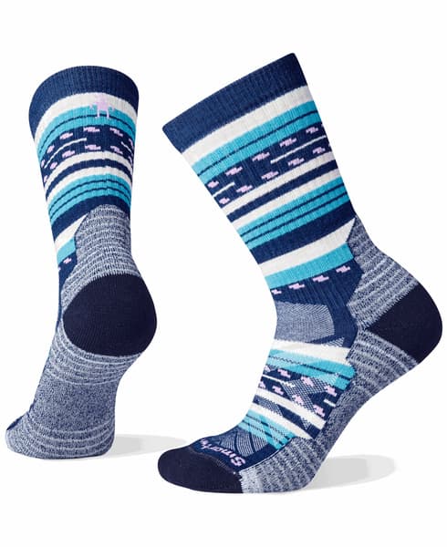 Women's Hike Light Cushion Margarita Crew Socks Alpine Blue