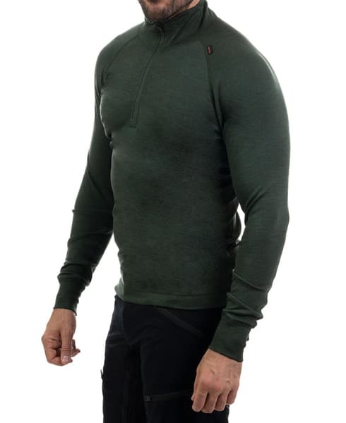 Bambull Half-Zip Deep Forest