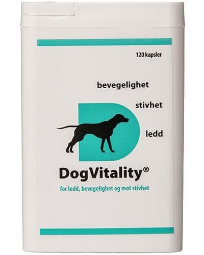 DogVitality tilskuddsfôr for ledd til hund 120 stk
