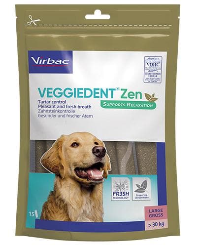 Veggiedent Zen L tyggepinner til hund over 30 kg 15 stk