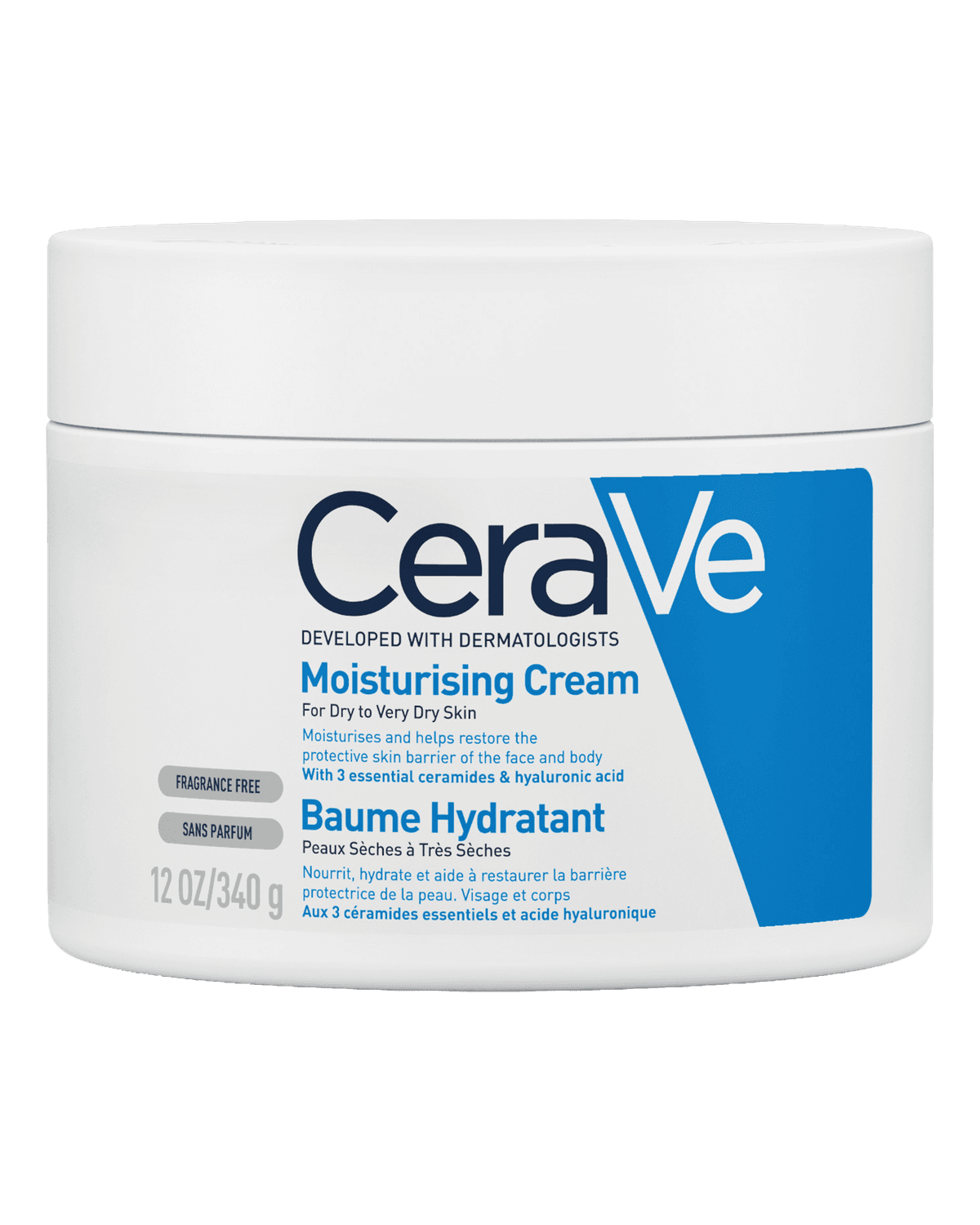 CeraVe Moisturising Cream fuktighetskrem 340 g