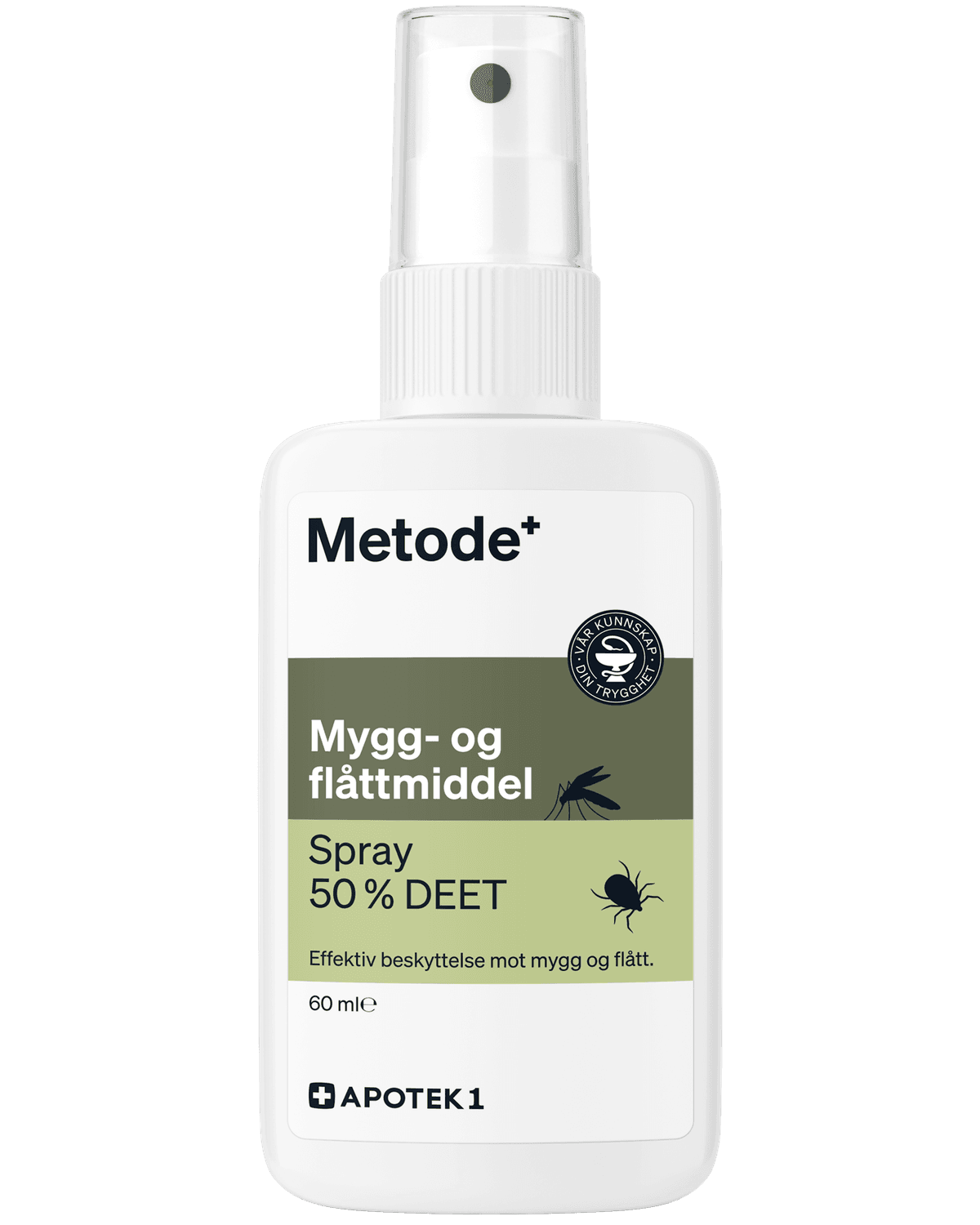 Metode 50 % DEET myggmiddel spray 60 ml
