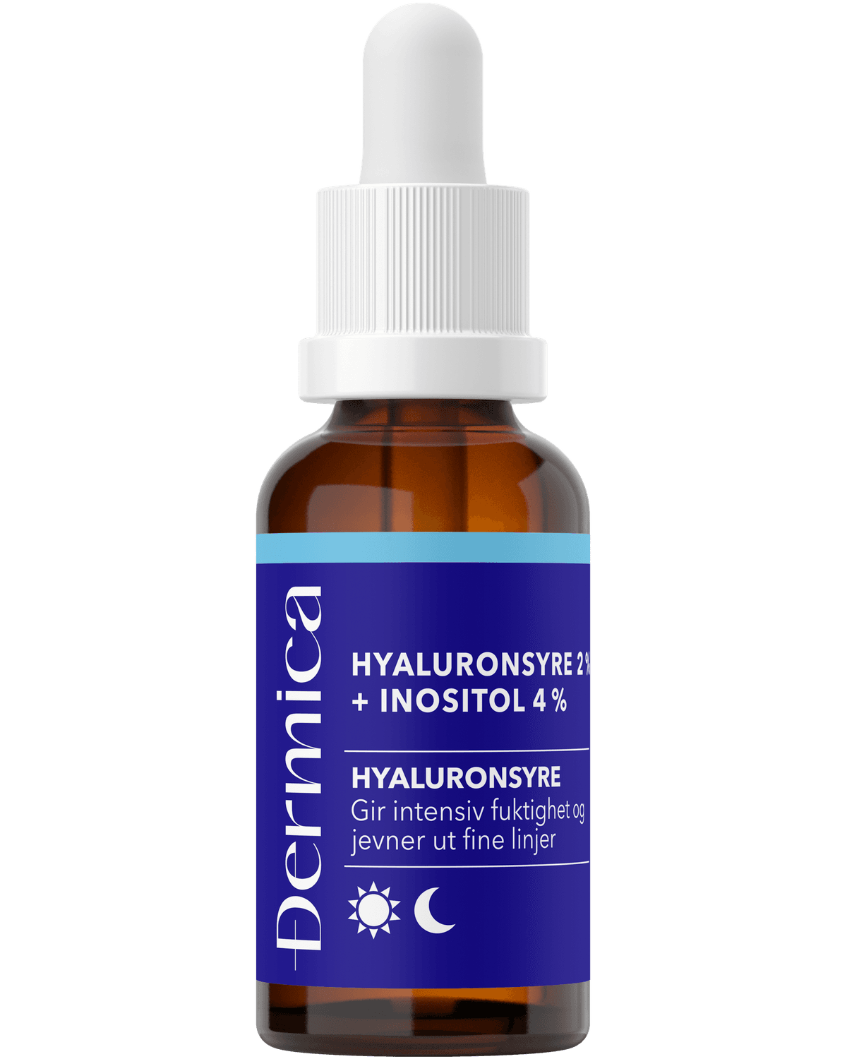 Dermica Hyaluronsyre 2 % + inositol 4 % serum 30 ml