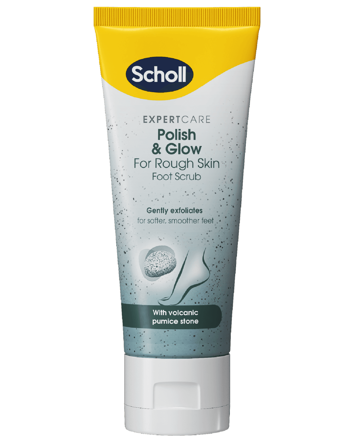 Scholl Expert Care Polish & Glow fotskrubb 75 ml