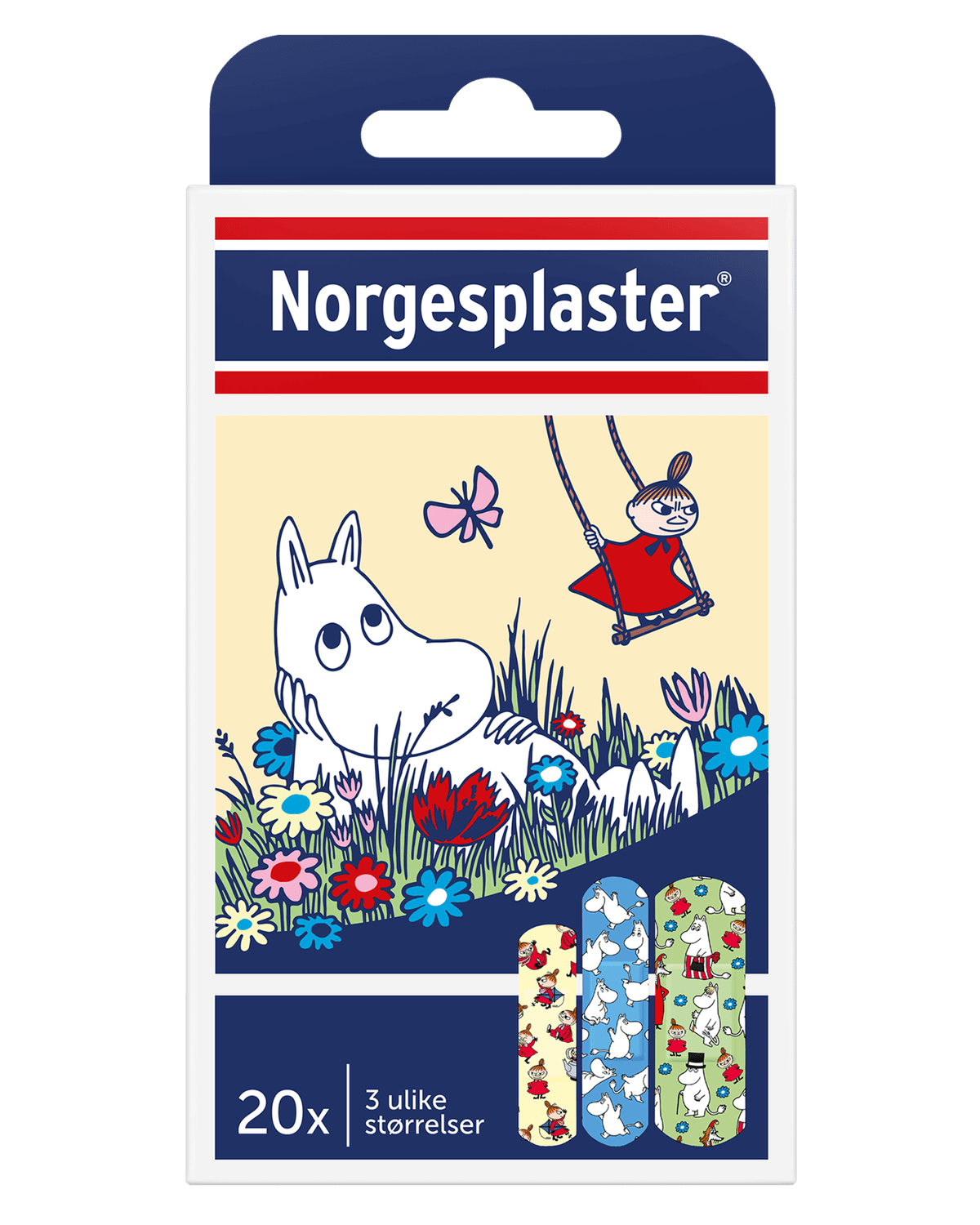 Norgeplaster Mummitroll barneplaster 20 stk