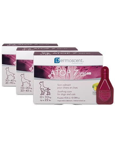 Atop 7 spot-on hund og katt 0-10kg 4x0,6 ml