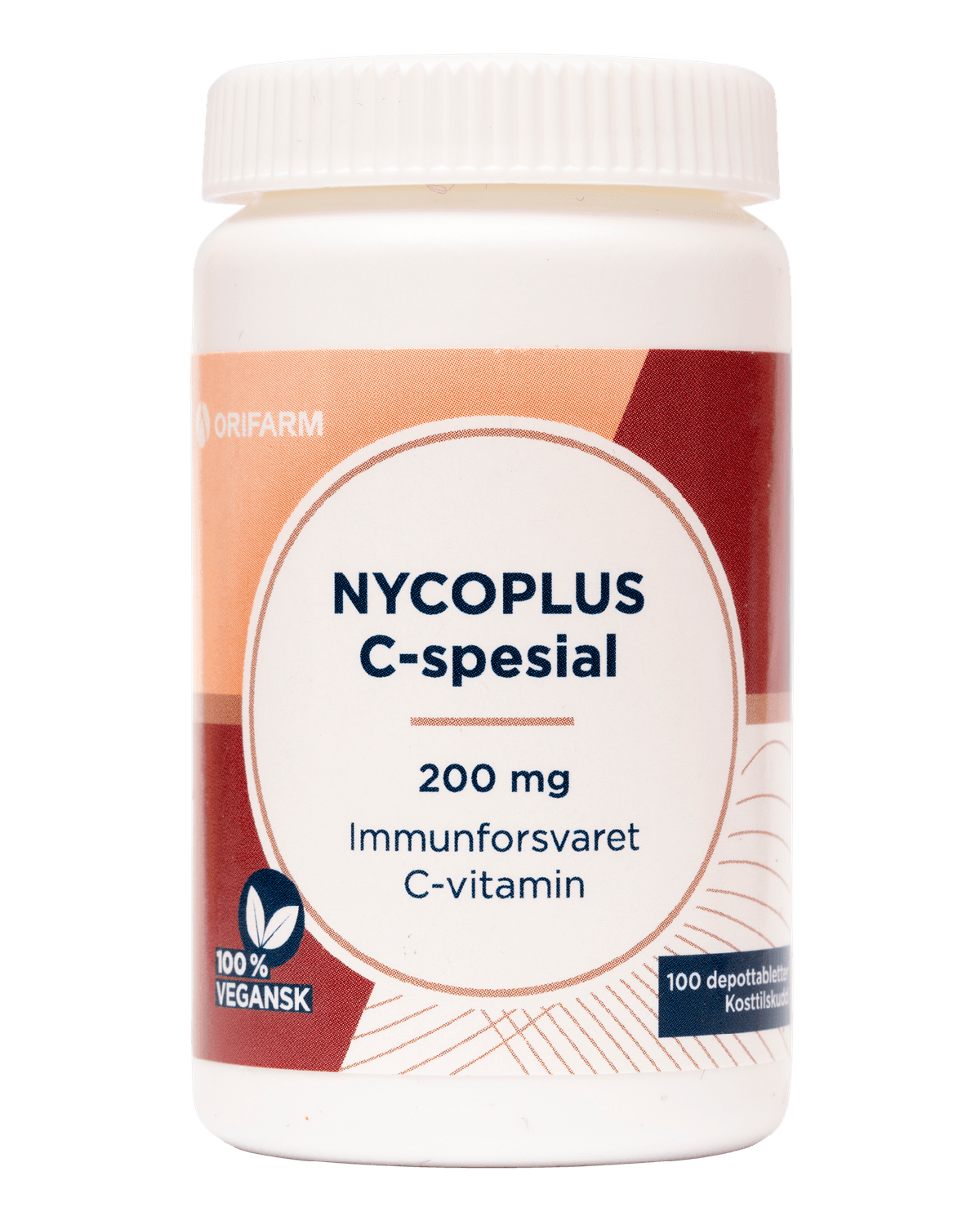 Nycoplus C-spesial 200mg depottabletter 100 stk