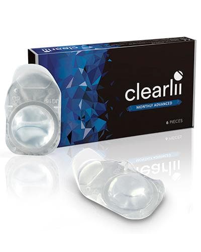 Clearlii Monthly Advanced månedslinse -1.75 styrke 6 stk