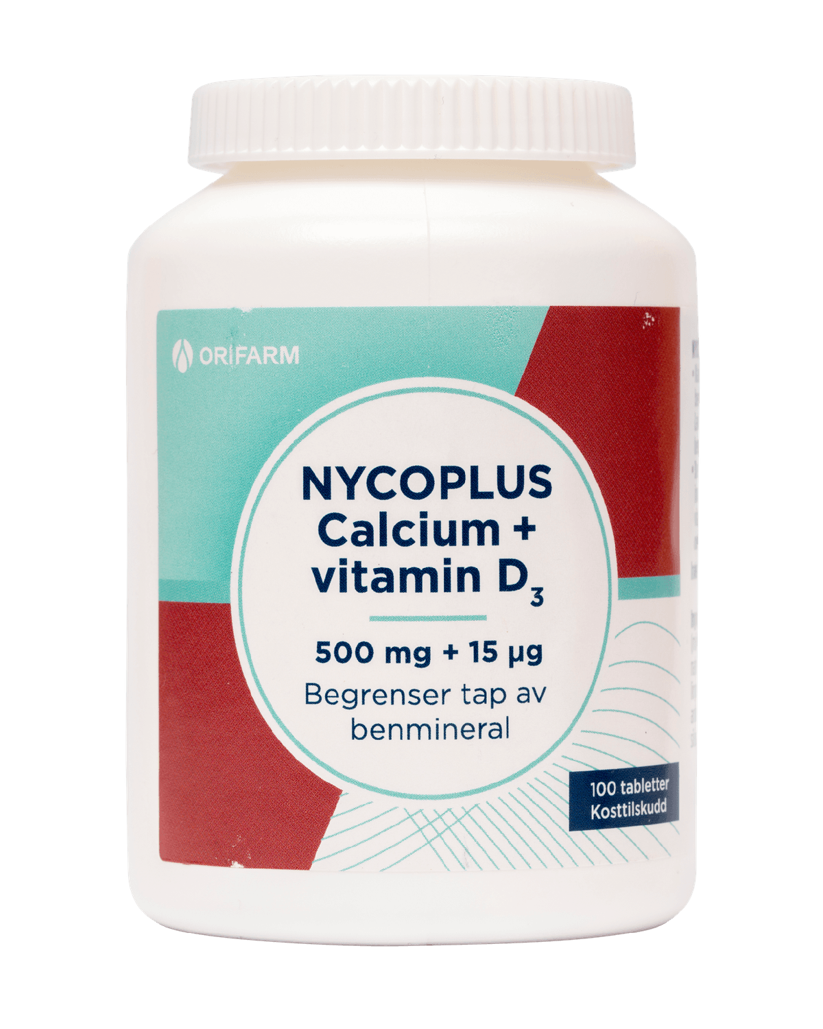 Calcium med D3-vitamin tabletter