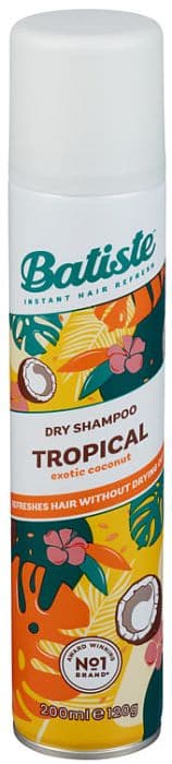 Batiste Tropical Dry Shampoo 200ml