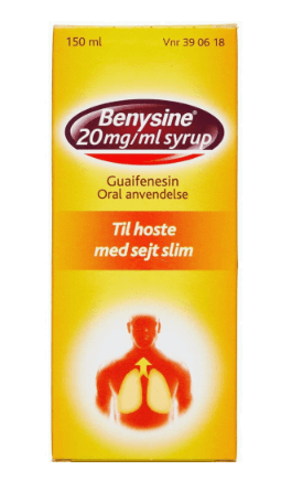 Benysine sirup 20mg/ml 150 ml
