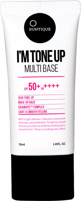 Suntique I’m Tone Up Multi Base solkrem ansikt SPF 50+ 50 ml