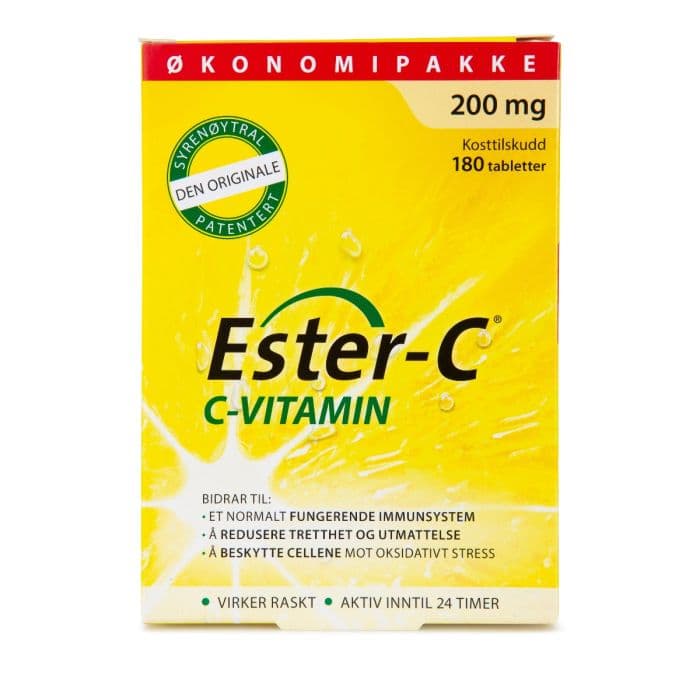 Vitamin 200mg 180 tabletter