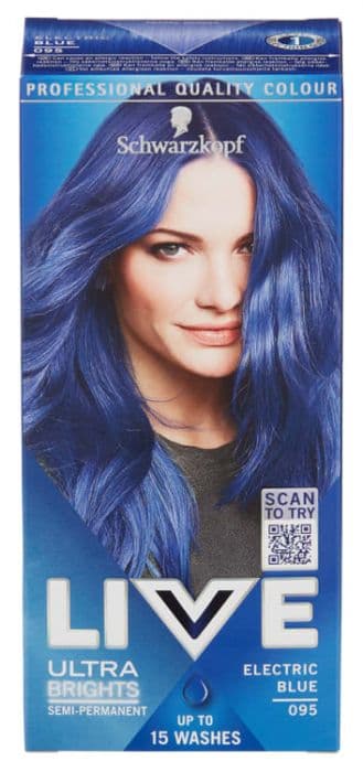 Schwarzkopf Live Ultra Brights 95 Electric Blue