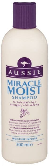 Aussie Miracle Moist Shampoo 300ml
